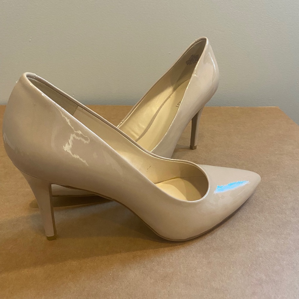 Cream heels